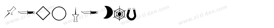 Post No Bills Co字体转换